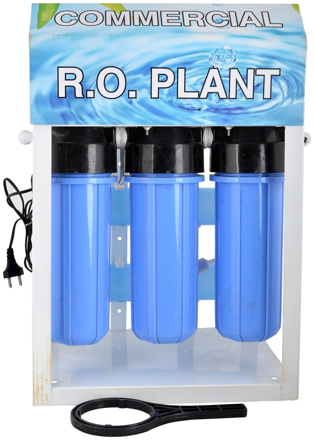 AMPEREUS 20" PreFilter Bowl Set with Spun Candle for Commercial RO