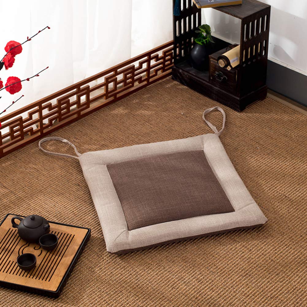 Coussin Chaise à Manger Anti-dérapant Épais Set de 4 Fixation Facile