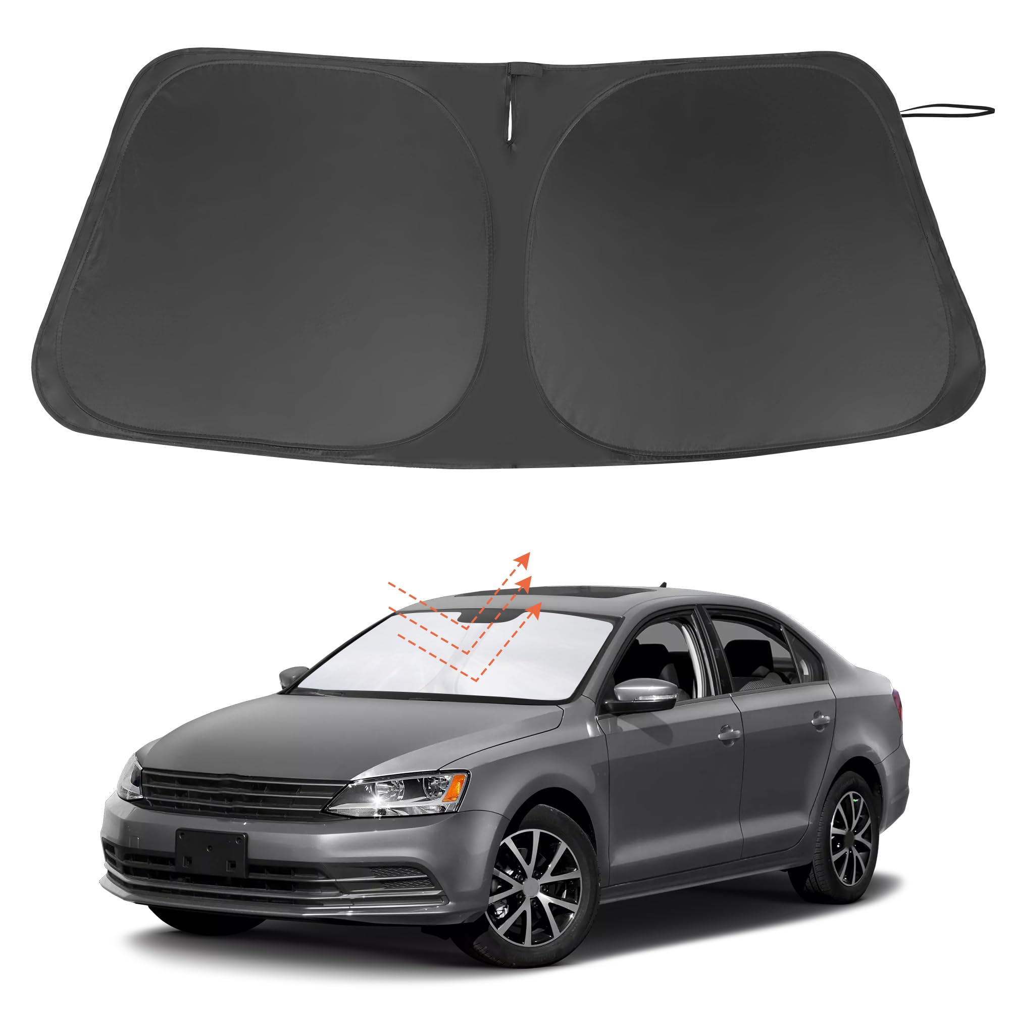 Windshield Sun Shade for 2013-2018 Volkswagen Golf MK7