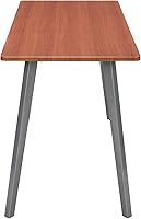 Vista 11 de OFM Escritorio para computadora de 55 pulgadas, color cereza (1055-SLV-CHY)