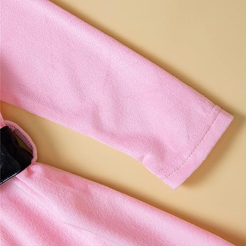 Miniatura 3 de Vestido de princesa de manga larga para niñas pequeñas ropa de otoño para niños ropa de Navidad para niños color rosa 3-4 años