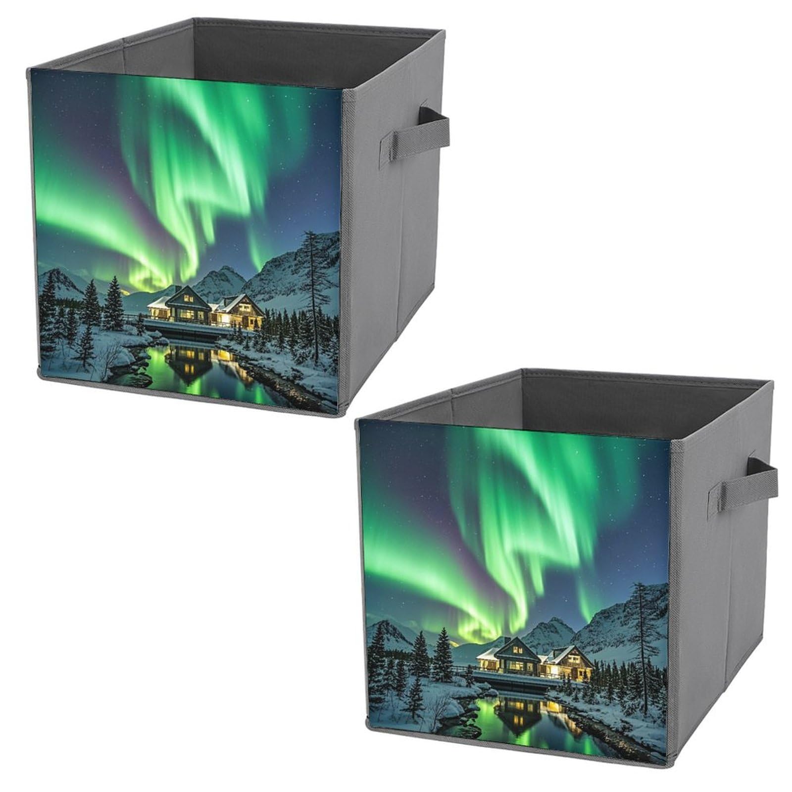 Bacs de rangement pliables pour organiser les vêtements et les draps de lit en ordre