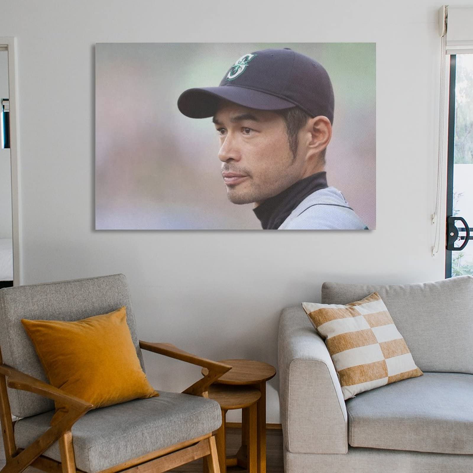 Amazon.co.jp: Ichiro Suzukiイチロー野球壁紙ステッカー写真集