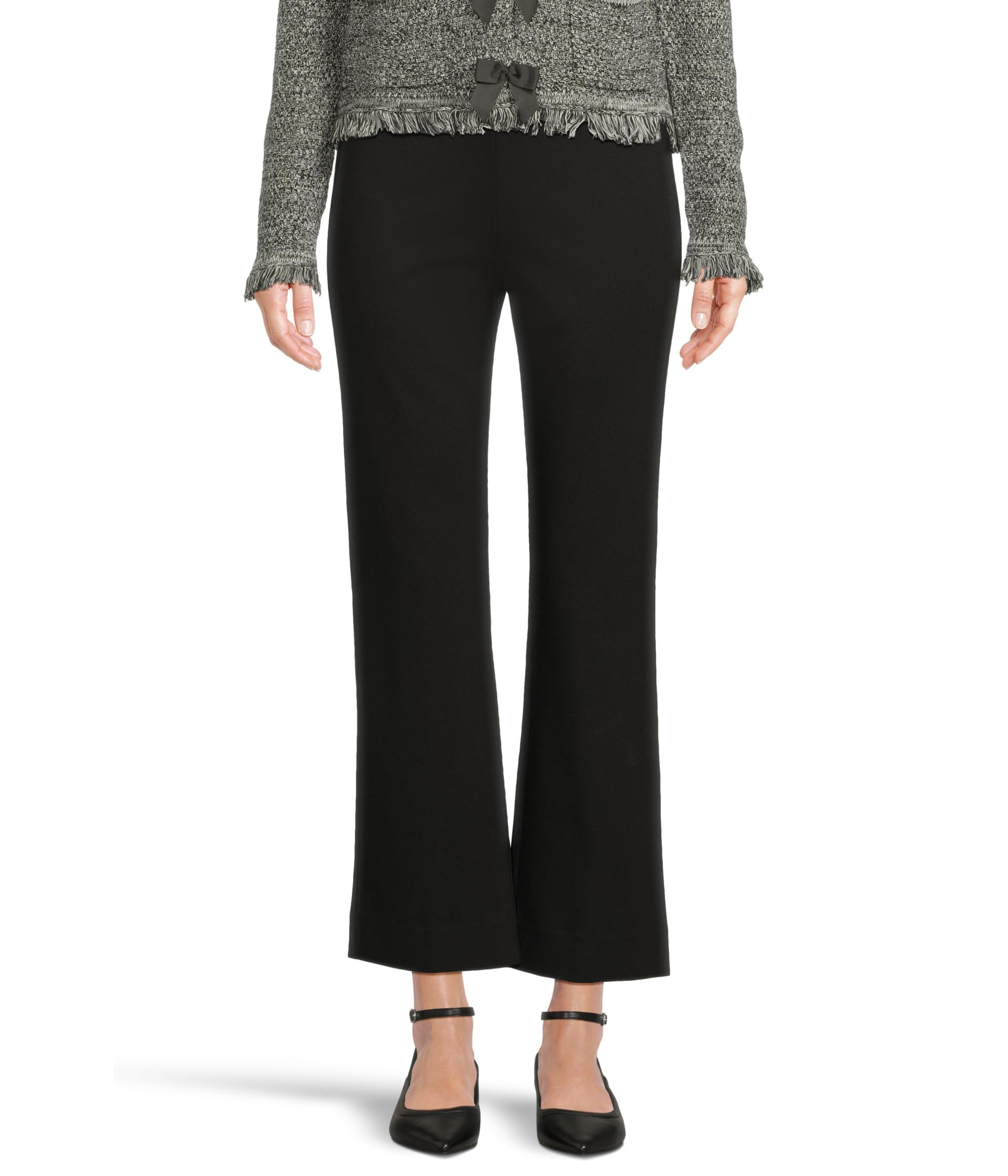 Lilly Pulitzer Womens Christabel Ponte Crop Flare Pants