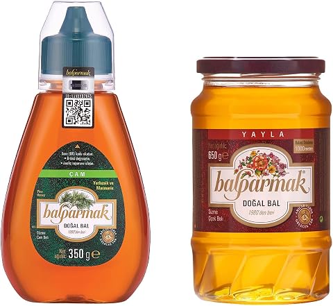 Balparmak Yayla Çiçek Balı 650 gr ve Balparmak Çıtkapak Çam Balı 350 gr