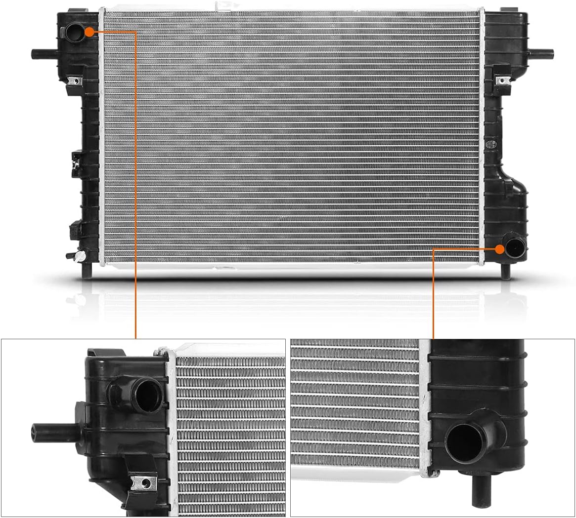 DPI-2761 OE Factory Style Aluminum Core Radiator Compatible with 05-07 Ford Five Hundred/Free
