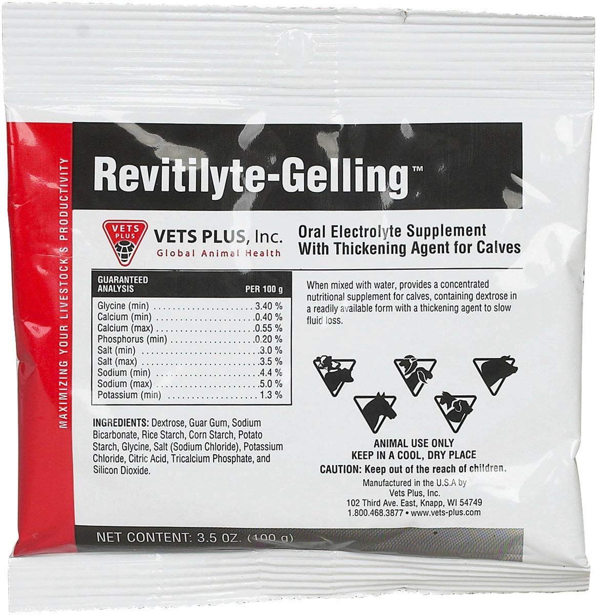 Revitilyte-Gelling for Calves 3.5 oz