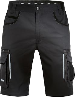 Tune-Up Pantalones Cortos de Trabajo | Pantalón Cargo | Bermudas con Multi - Bolsillos | Shorts Laboral | Grises - Negros - Azules - Verde