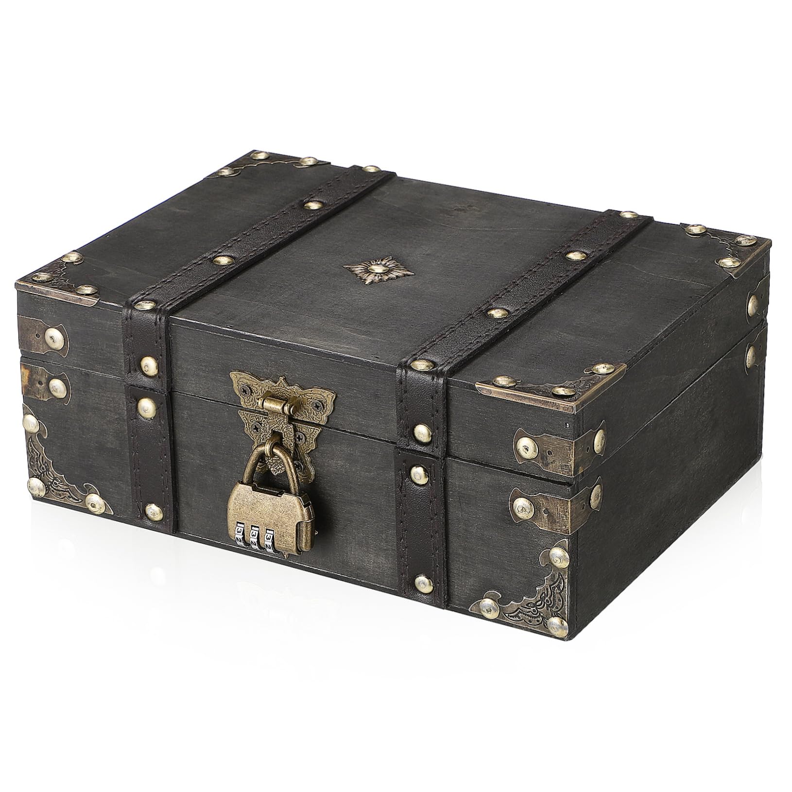 Boîte à bijoux vintage le cadeau idéal pour femme avec rangements bagues et bracelets