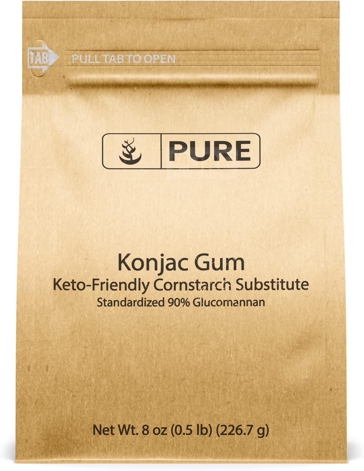 Pure Konjac Gum Powder] ⊘ NonGMO GlutenFree