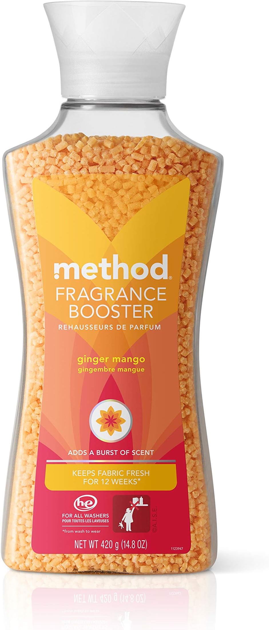 Fragrance Booster, Ginger Mango, Keeps Clothes Fresh For Up to 12 weeks, 14.8 Ounces (Pack of 1)