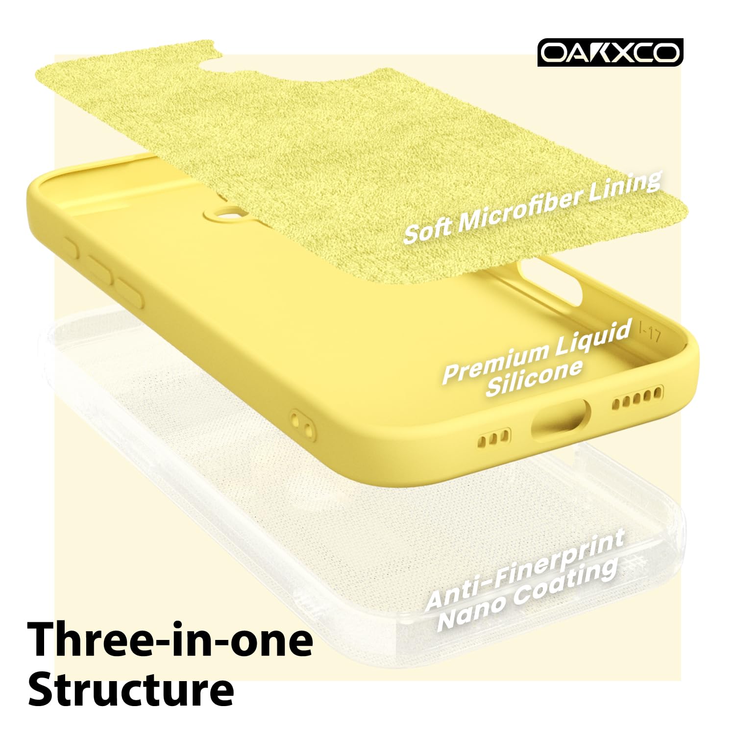 oakxco for iPhone 16 Pro Max Case Liquid Silicone, Soft Rubber Gel Elegant Aesthetic Basic Simple Cover, Cute Thin Slim TPU Matte Solid Color Plain Smooth Case for Women Girl, Light Pink — view 1069