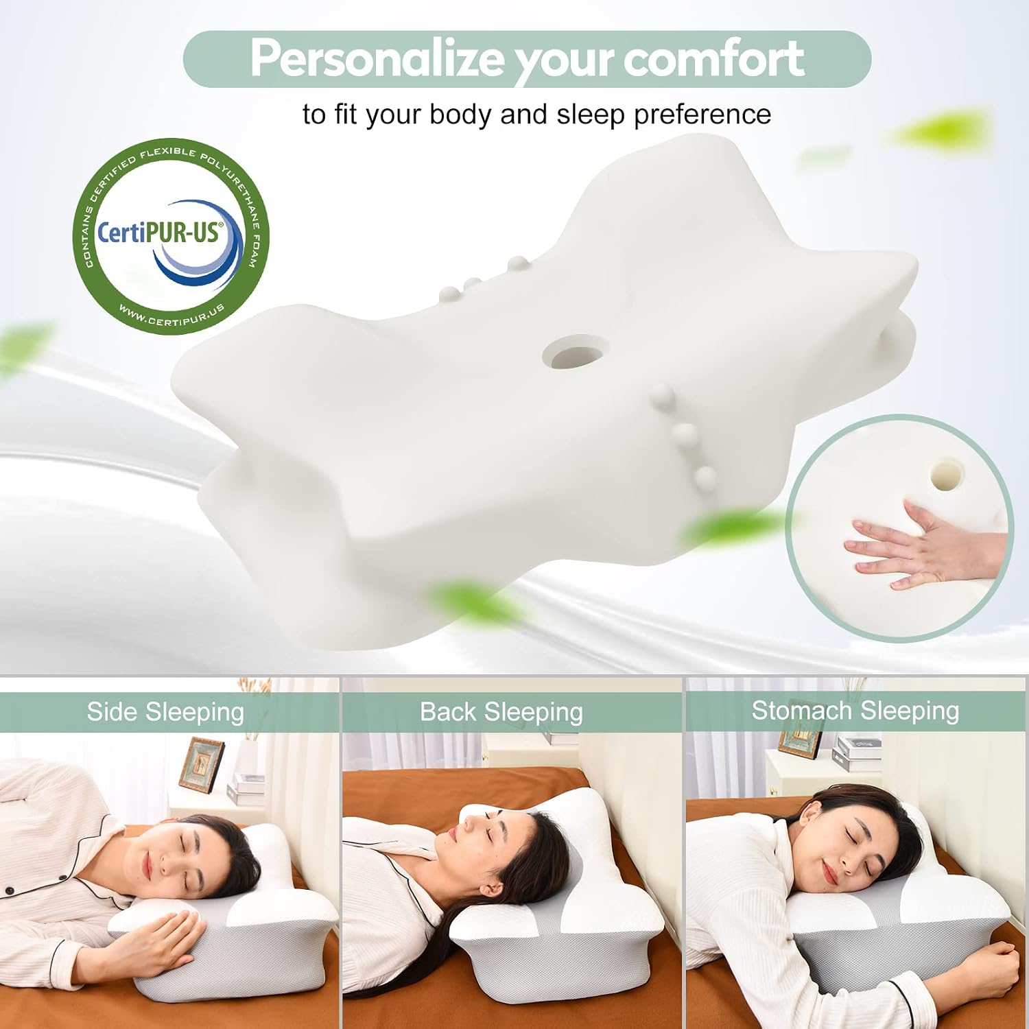 Pulatree Cervical Pillow (King)