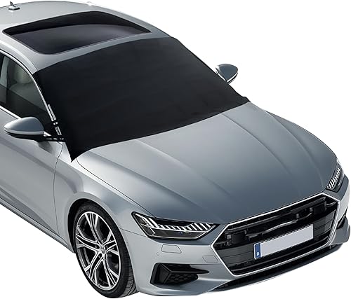 Miniatura 9 de EcoNour Cubierta de nieve para espejo lateral de coche (paquete de 2) | Se adapta a la mayoría de coches, SUV, furgonetas y camiones | Material