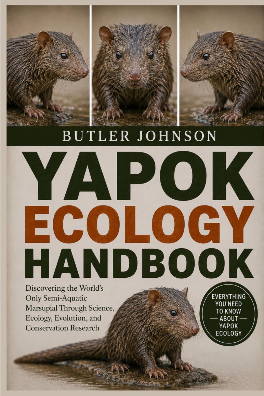 YAPOK ECOLOGY HANDBOOK: Discovering the World’s Only Semi-Aquatic Marsupial Through Science, Ecology, Evolution, and Conservation Research