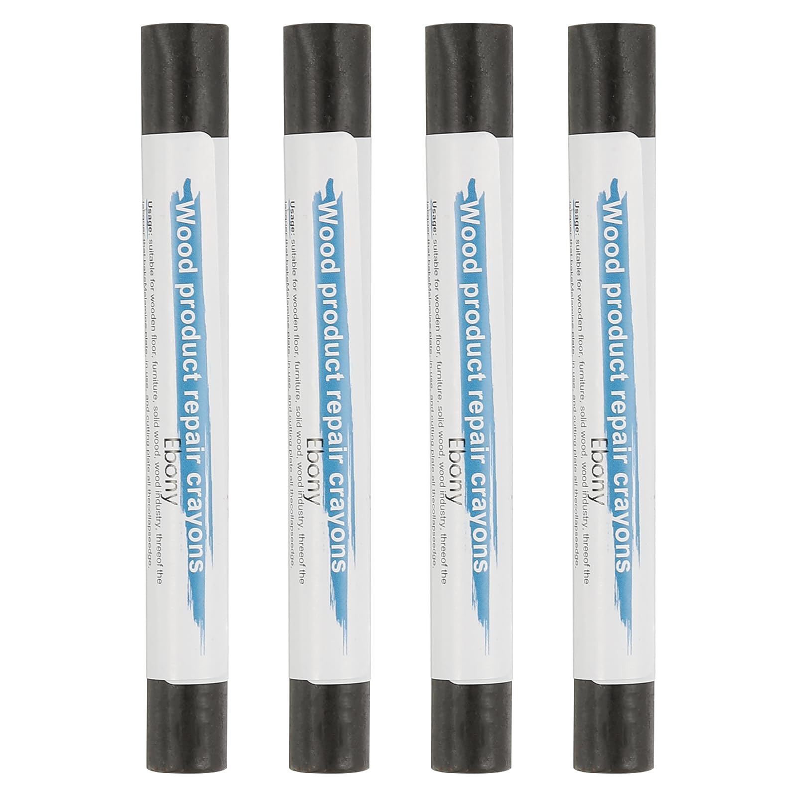PATIKIL Furniture Repair Crayons, 4 Pcs Wax Wood Filler Sticks Wood Wax Crayons for Scratches Wood Floor Holes Tables