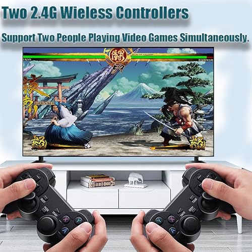 Miniatura 3 de retro gaming console,Wireless Retro Game Console, Retro Game Stick -game system with built in games,23 Emulators,4k Hdmi Output, 2.4GHz Wireless