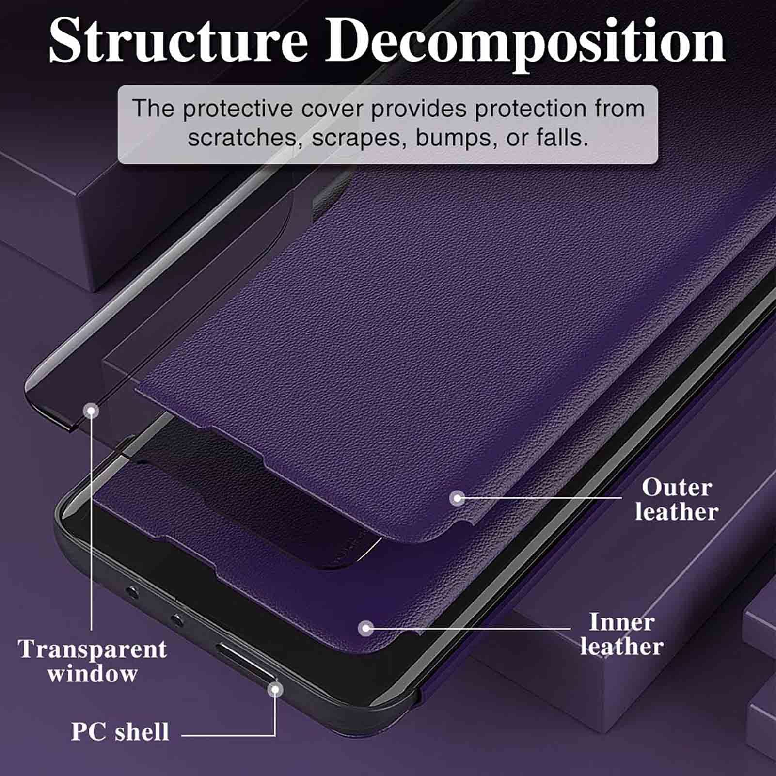 Categoria: Elettronica,Custodia Per Xiaomi Poco X5 Pro 5G WOBURN, Vetro Temperato 9H Con Bordo In TPU, Cover Sottile Sfumata, Protezione Antiurto