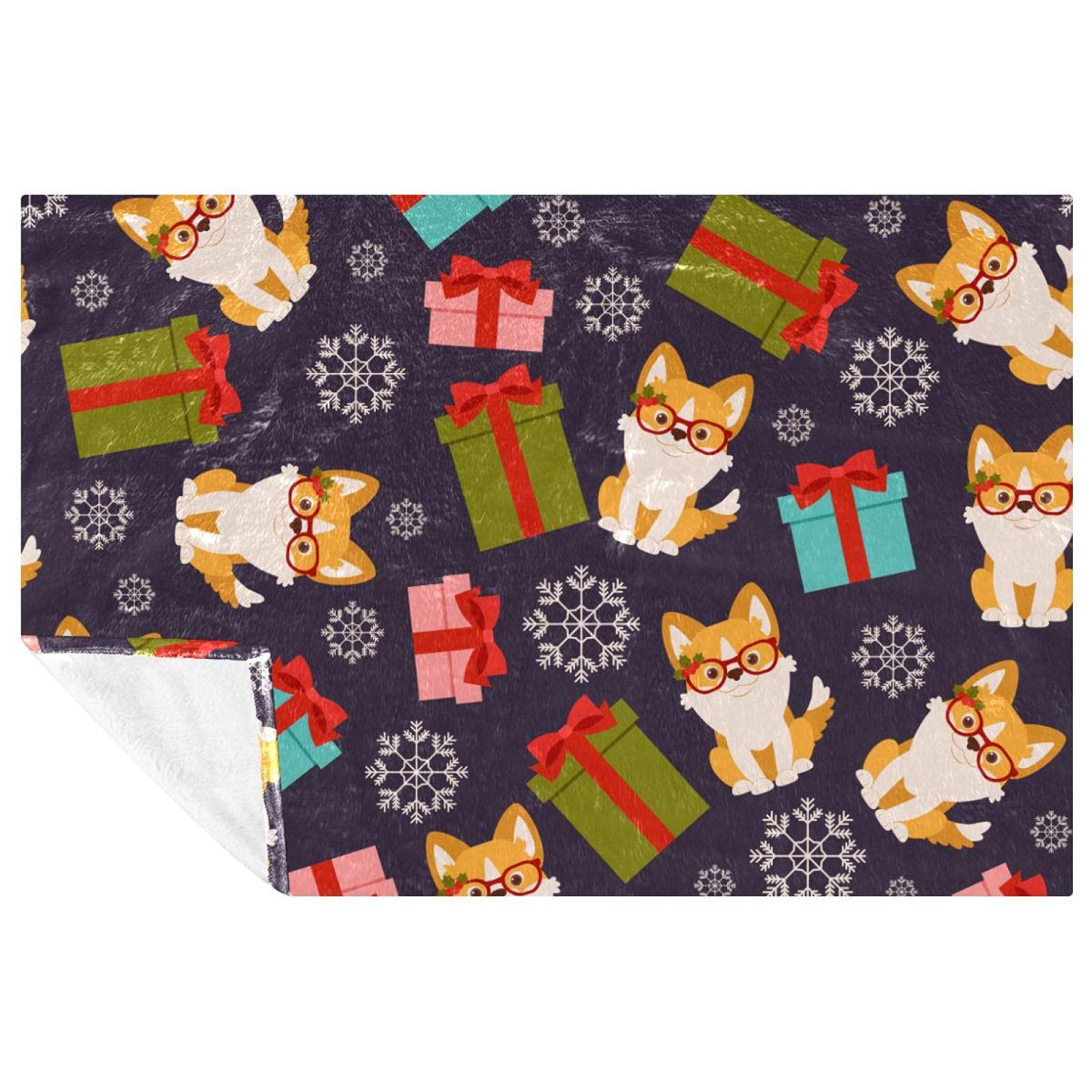 Couverture Corgi pour pique-nique, camping et sorties à la plage