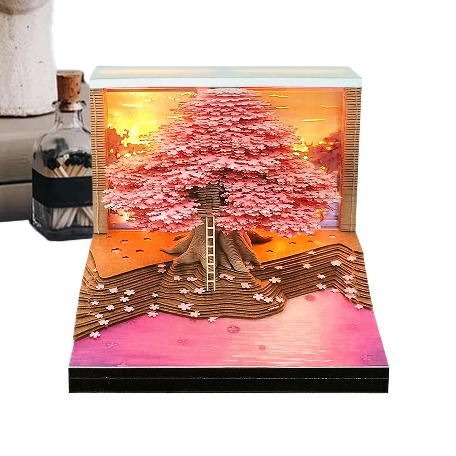 3D Desktop Kalender Memo-Blöcke