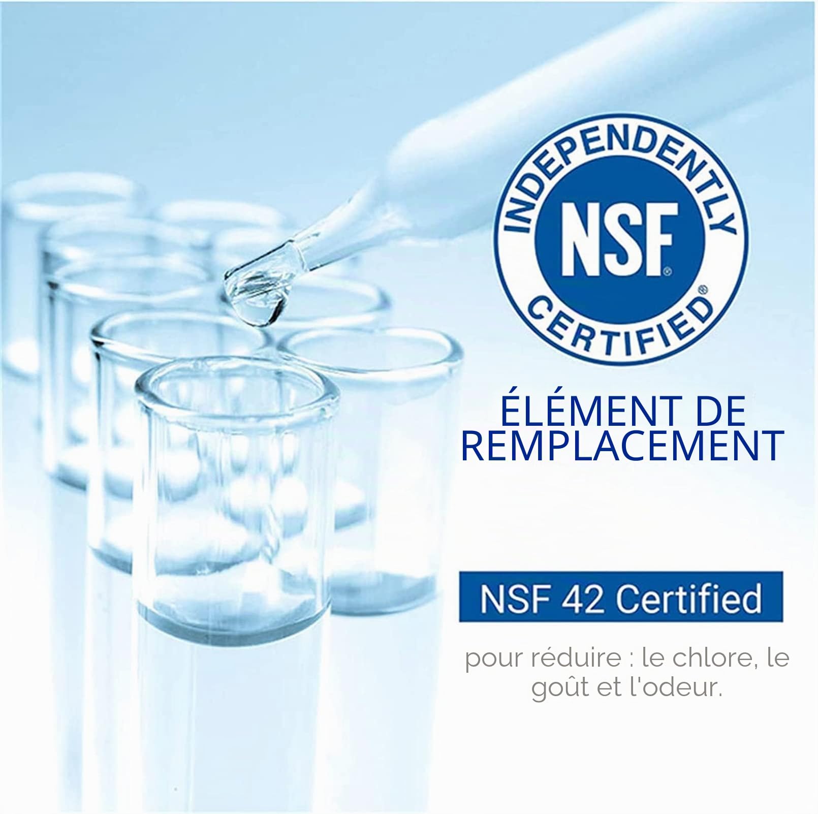 Filtre à eau LT1000P/PC/PCS pour réfrigérateur, filtre à eau externe pour frigo ADQ747935, certifié NSF, compatible avec MDJ64844601, ADQ74793501, ADQ74793502, Kenmore9980..