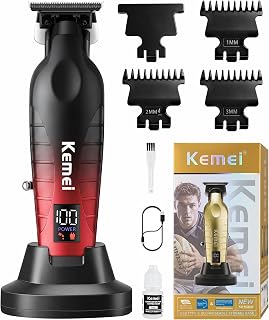 KEMEI 2499 Recortadora de Barba Profesional, Máquina Cortar Pelo