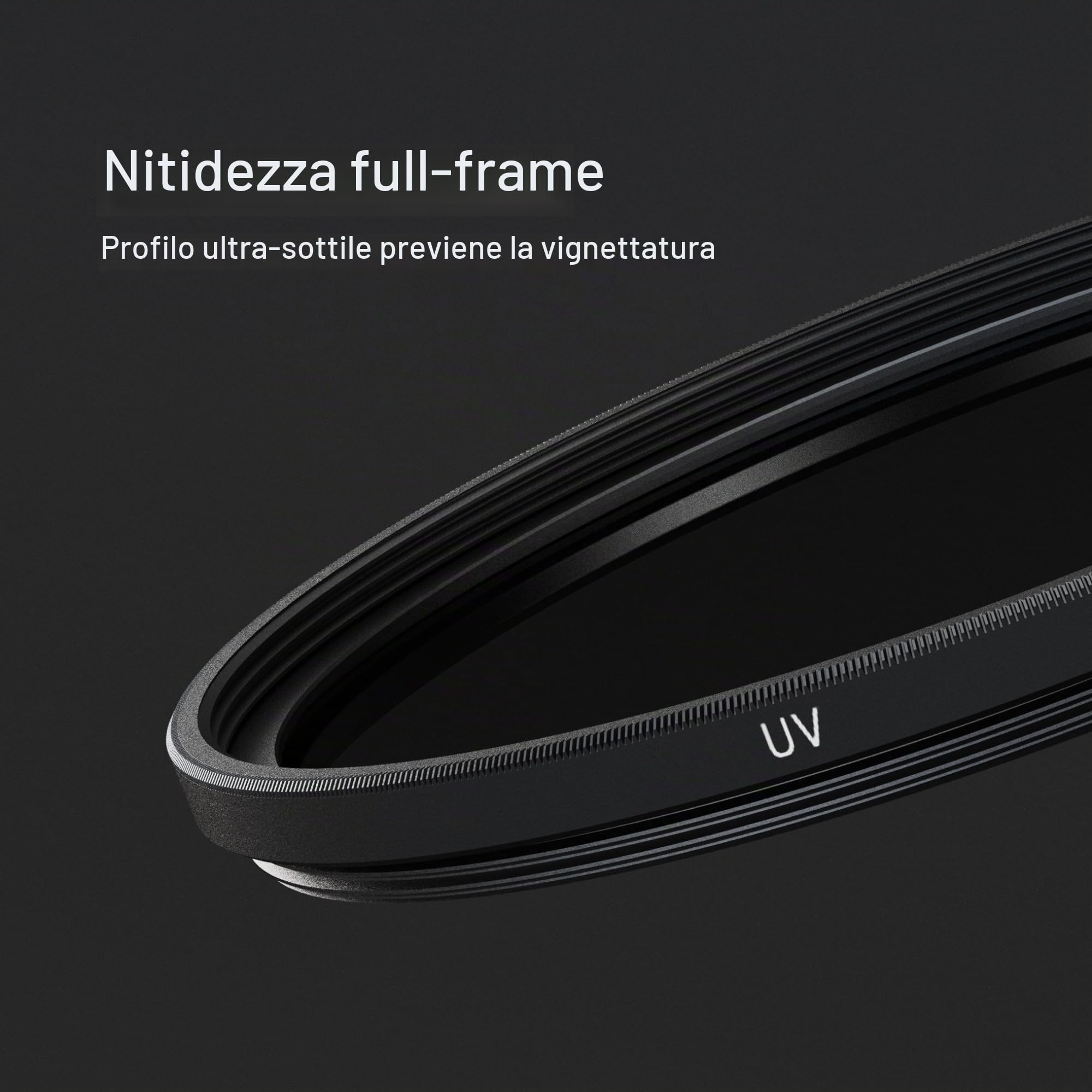 Urth 77 mm Filtro UV per Obiettivo Fotocamera (Plus) - Nano Rivestimento 30 Strati, Filtro per Fotocamera in Vetro Ottico HD, Protezione Lente Reflex