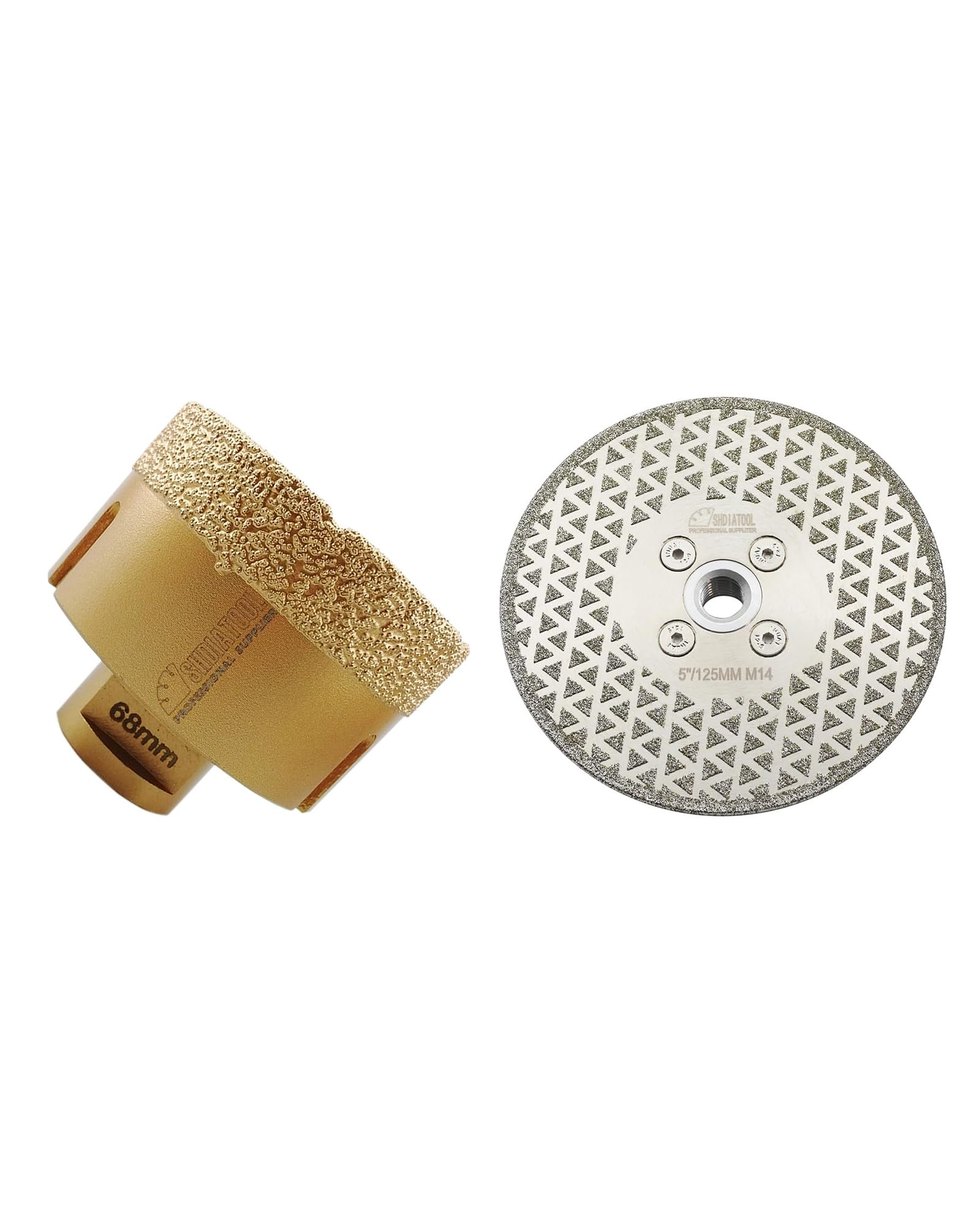 Disque diamant 125mm SHDIATOOL et forets diamantés pour finitions impeccables