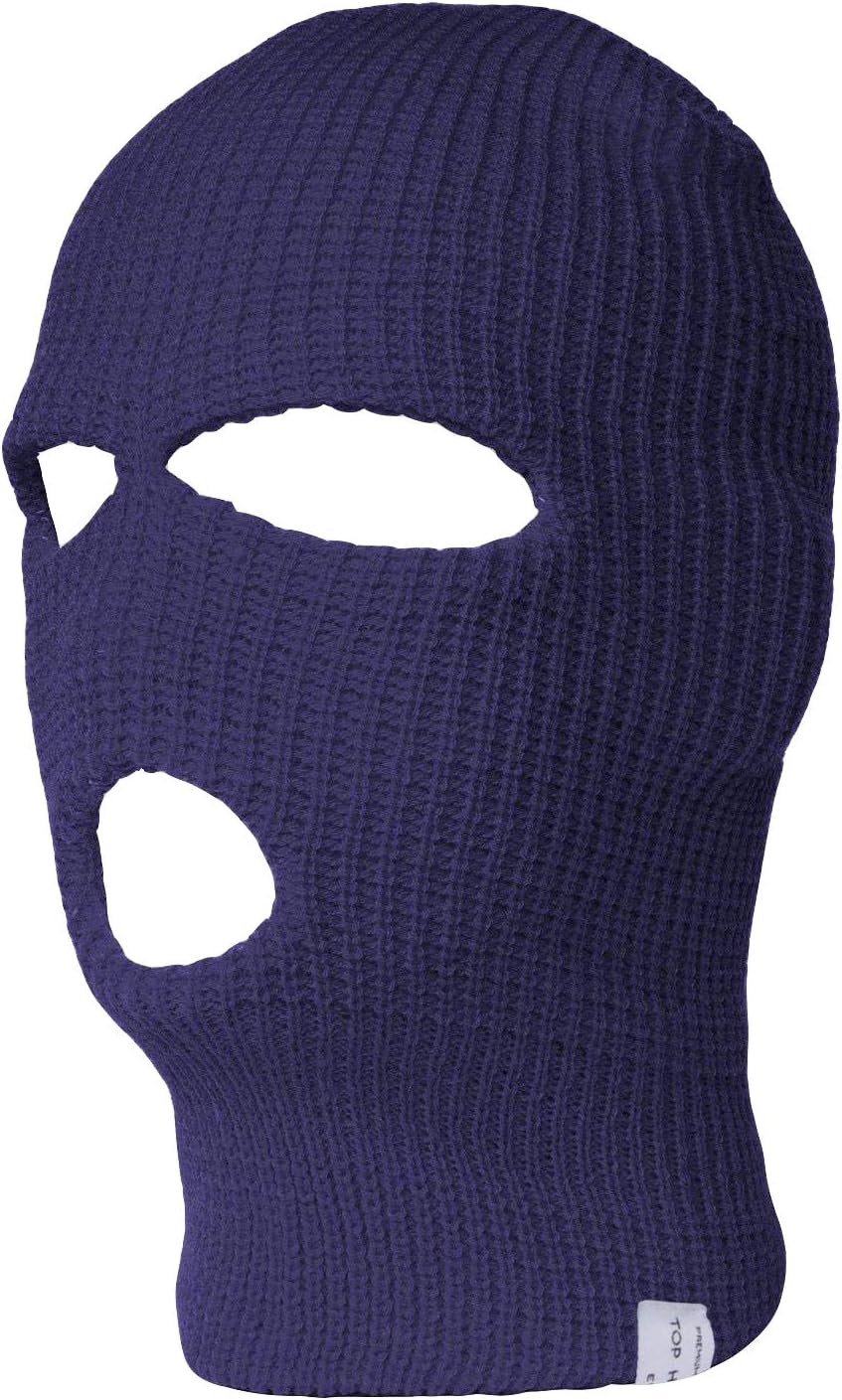TOP HEADWEAR 3-Hole Ski Face Mask Balaclava