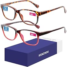 K KENZHOU Blue Light Glasses for Woman Men Bluelight Blocking Glasses for Computer Gaming Phones,Anti Eye Strain & UV Glare