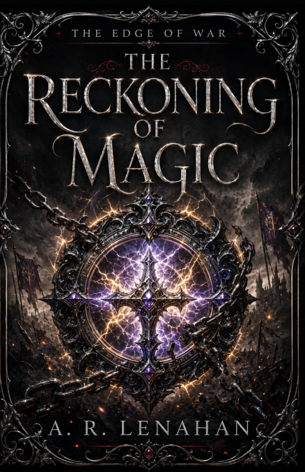 The Reckoning of Magic: A Dark Romantasy Forbidden Love War Romance: 2 (The Edge of War)