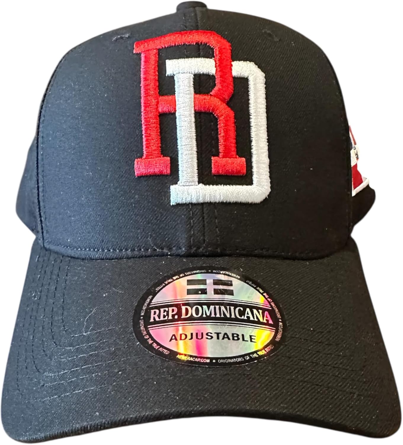 Dominican Republic Baseball Cap Blue