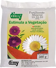 NPK 10-10-10 - Fertilizante mineral + Micros - 500g