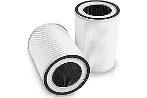 2 Pack H13 True HEPA Filters for KILO Air Purifier: Breathe Fresh and Clean