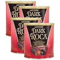 Vista 10 de Almond Roca - Paquete de 4 botes – Caramelos de chocolate envueltos individualmente de 10 onzas – Caramelo clásico de mantequilla crujiente