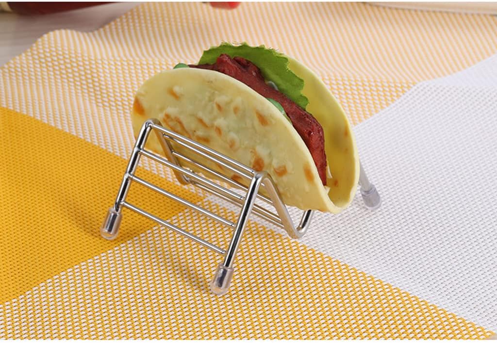 Food Grade Stainless Steel Taco Rack Wave for Hotdog Dishwasher Safe Practicalit