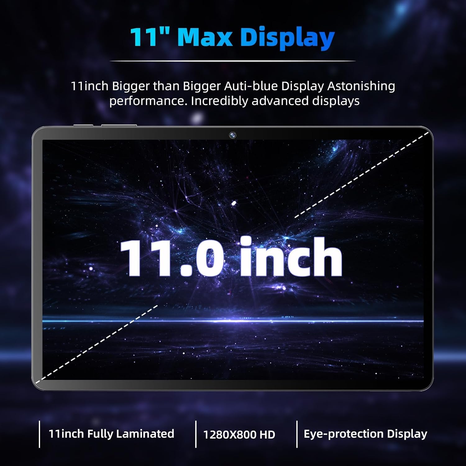  2026 Android16 Tablet 11inch, Face Unlock, 18W Fast Charging,Gray thumbnail