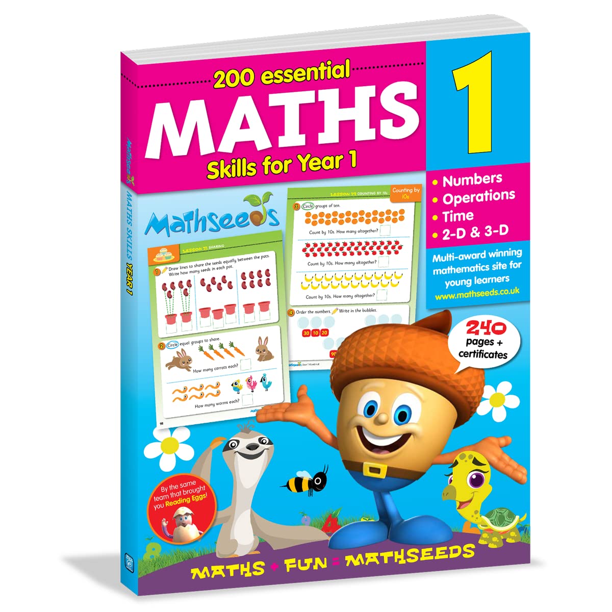 Mathseeds 200 Essential Maths Skills for Year 1 Amazon.co.uk