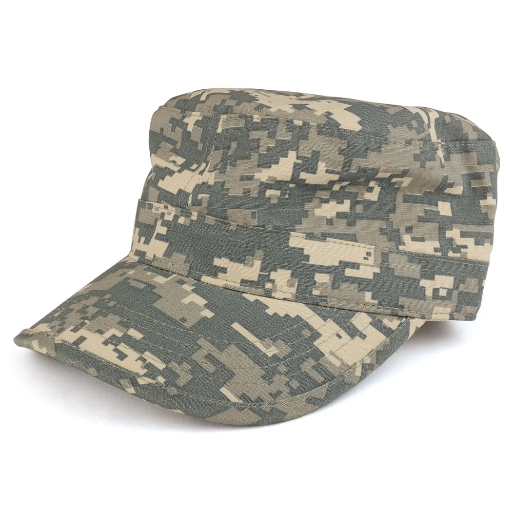 Ripstop Tear Resistant Military BDU Cotton Adjustable Cadet Style Army Cap
