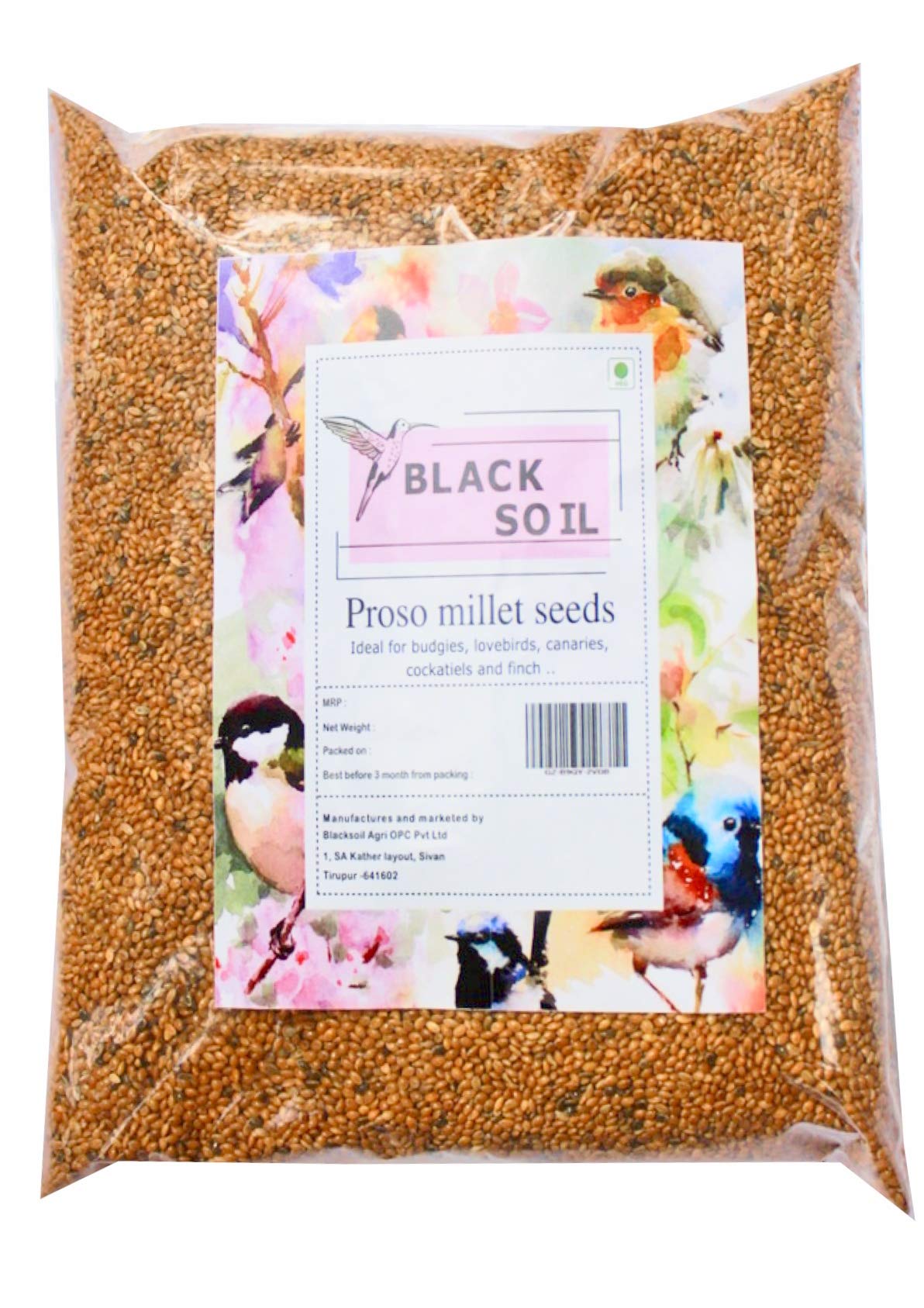 Black soil Proso Millet for Bird Feed 1kg (B08SM19Q49) Amazon Price History, Amazon Price Tracker