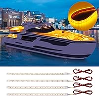 Vista 15 de Tiras de luz led verdes, tira de luz interior de 24 pulgadas 12V IP68 impermeable y cortable para coche, motocicleta, barco, carrito de golf