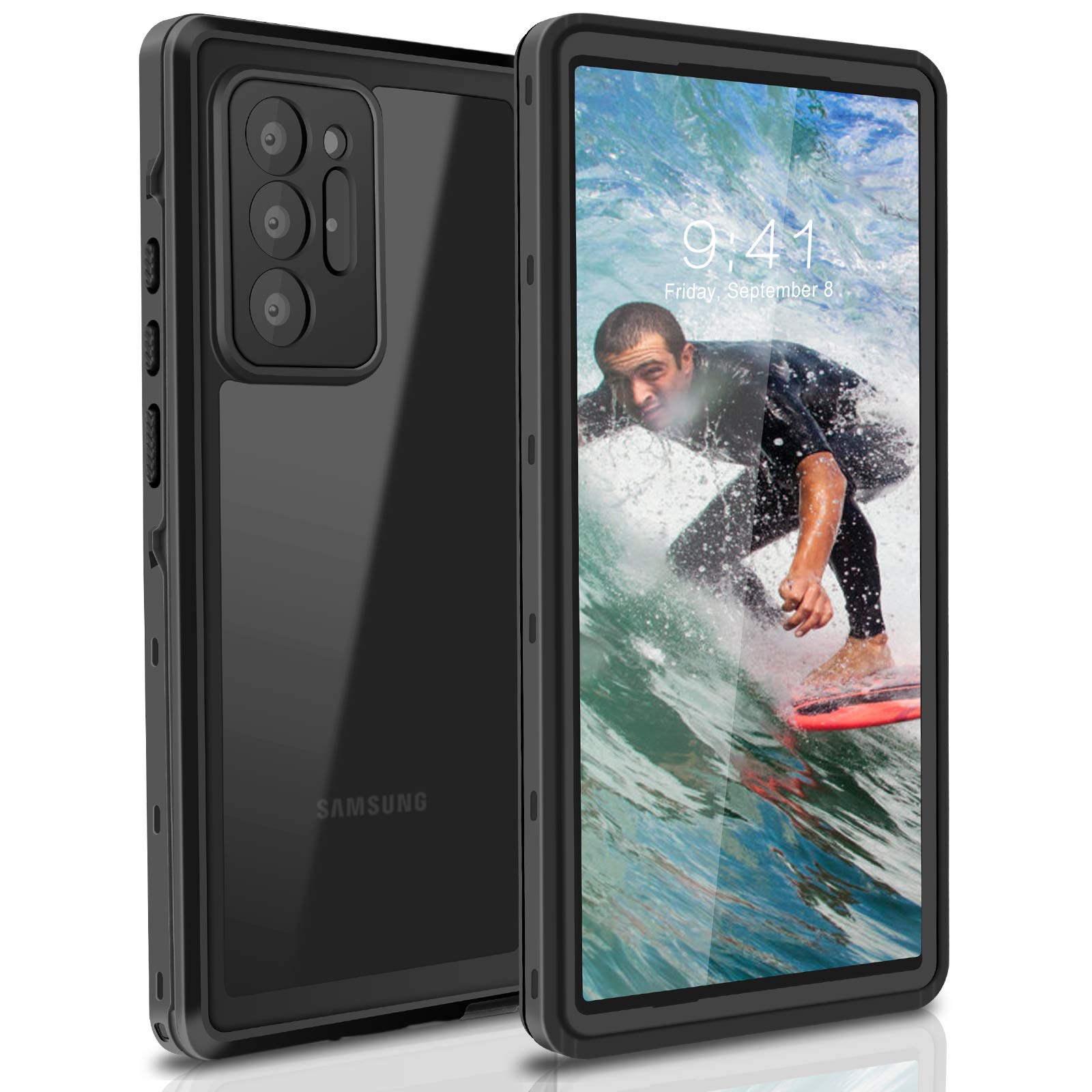 Galaxy Note 20 Ultra Case Waterproof With Built In Screen