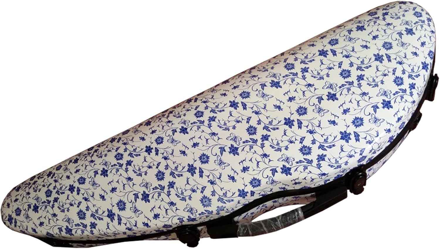 KERREY バイオリン収納ボックス 青と白の磁器色 4/4サイズ バイオリン