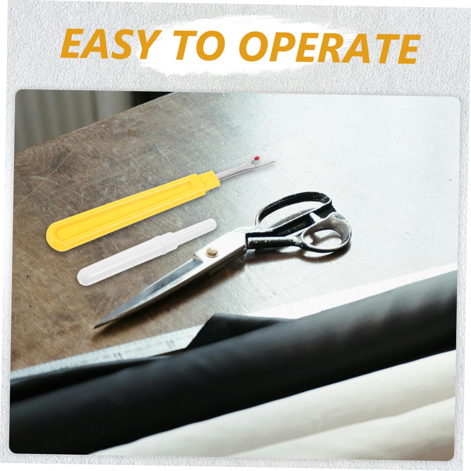 Gadpiparty 5 Set Set Taglia Asole Cuciture Tagliacuci Annata Kit di Cucito Mano Tessuto Cucire Strumento di Threading Dispositivi di Rimozione del Cucito Strumenti di Cucito Creativo Plastica