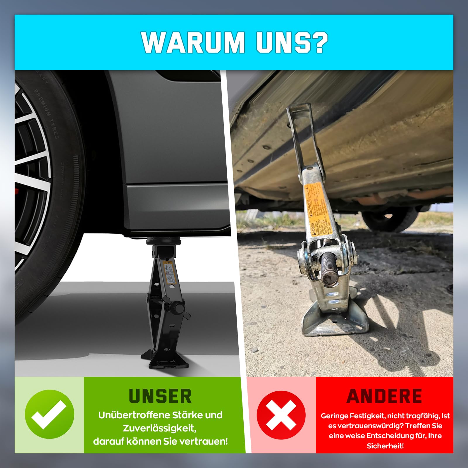 IMAYCC Wagenheber 2.5T, Universele scharenwagenheber voor Mercedes Benz IMAYCC Wagenheber 2.5T, Universele scharenwagenheber voor Mercedes Benz