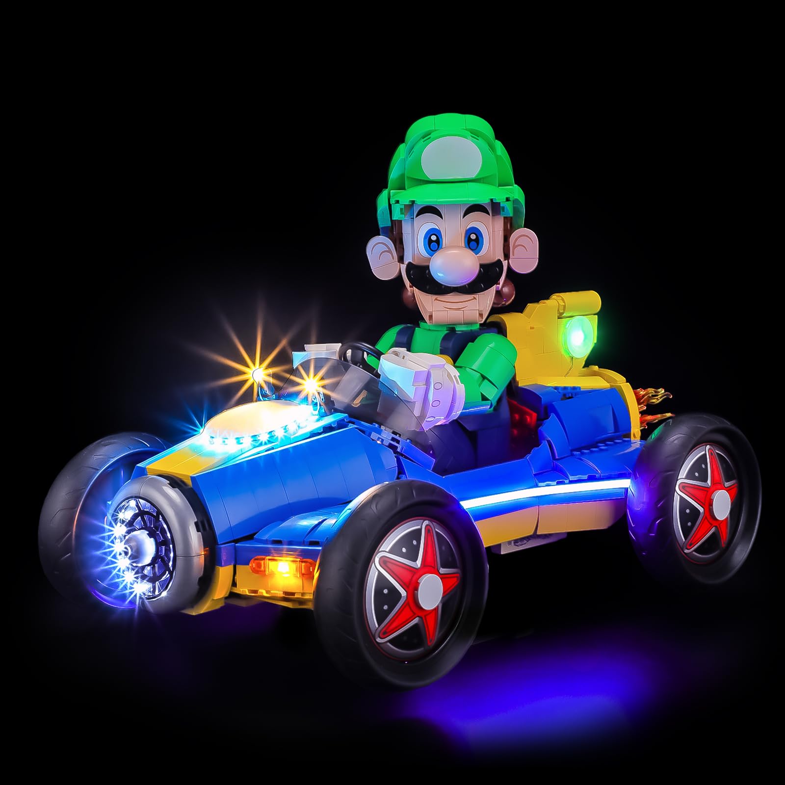 BRIKSMAX 2.0 Light Kit Compatible with Lego Mario Kart – Luigi & Mach 8 72050 Building Sets - Original LED Lighting Kits (Accessories Only) for Display, Gifts & Collectors — image 1