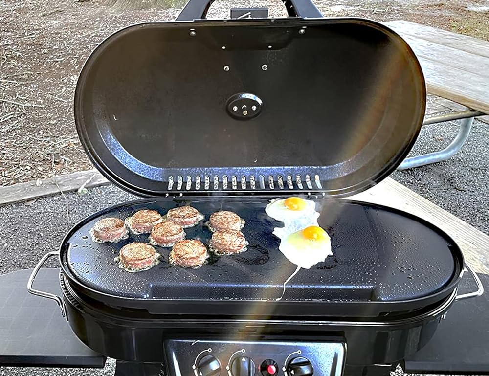 Cmanzhi C20N81 (1-Pack) Cast Iron Griddle for Coleman