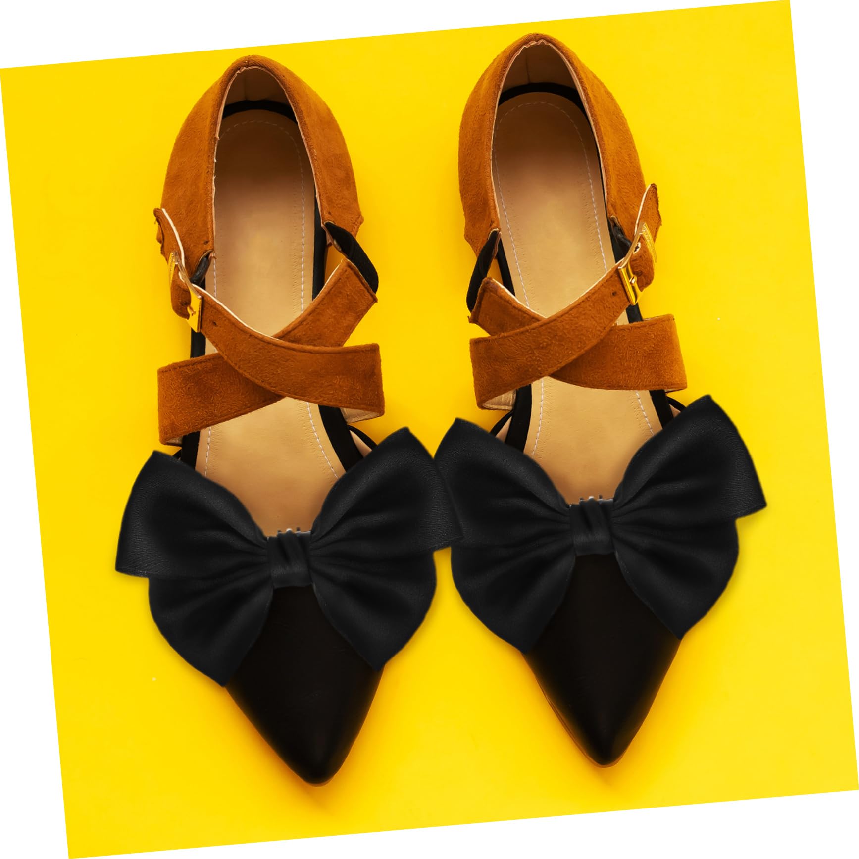 BESPORTBLE Fermaglio Per Scarpe Con Fiocco Clip Nozze Lacci Costume Staccabile Decorativo Accessori Per Fermagli Per Scarpe Fermagli Per Scarpe Con Fiocco Raso
