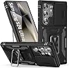 Case for S24 Ultra Case S24 Ultra Phone Case with Kickstand Ring, with Camera Cover, fit Magnetic Car Mount, for Samsung Galaxy S24 Ultra (Alpine Green)