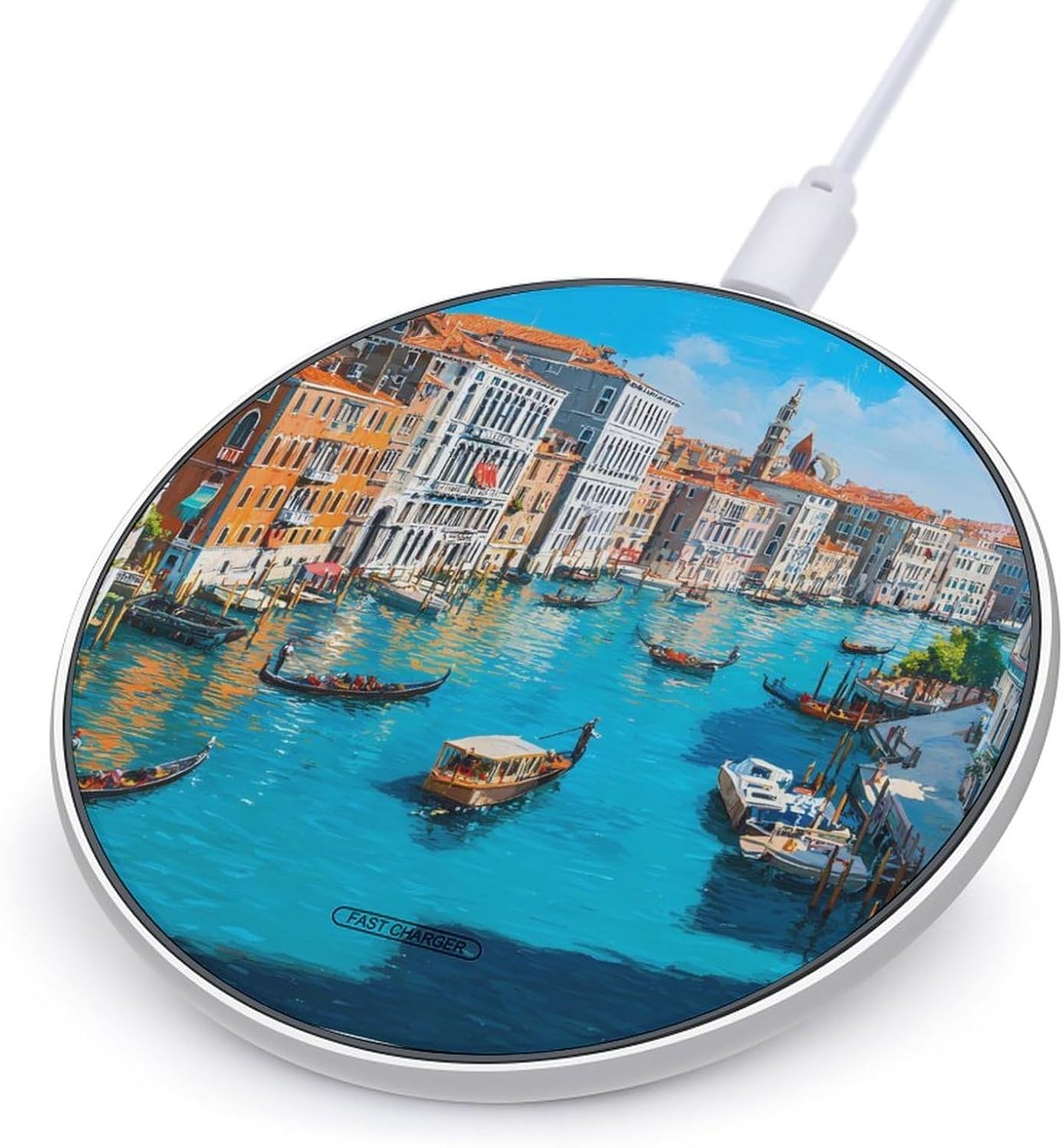 Venice Italy Portable Phone Charger Charging Station Pad 10W